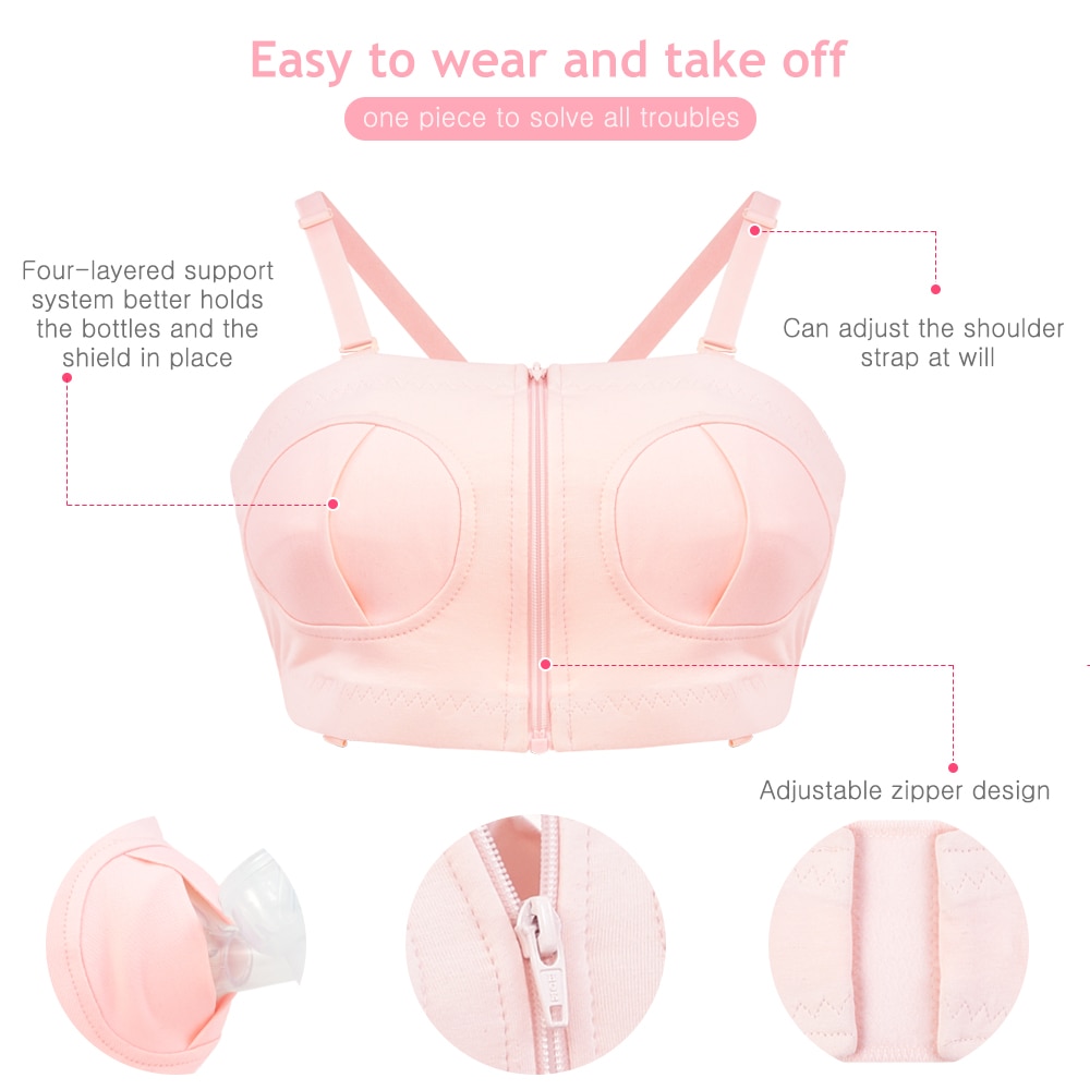 Simple Wishes Hands Free Double Pumping Bra Handsfree Medela